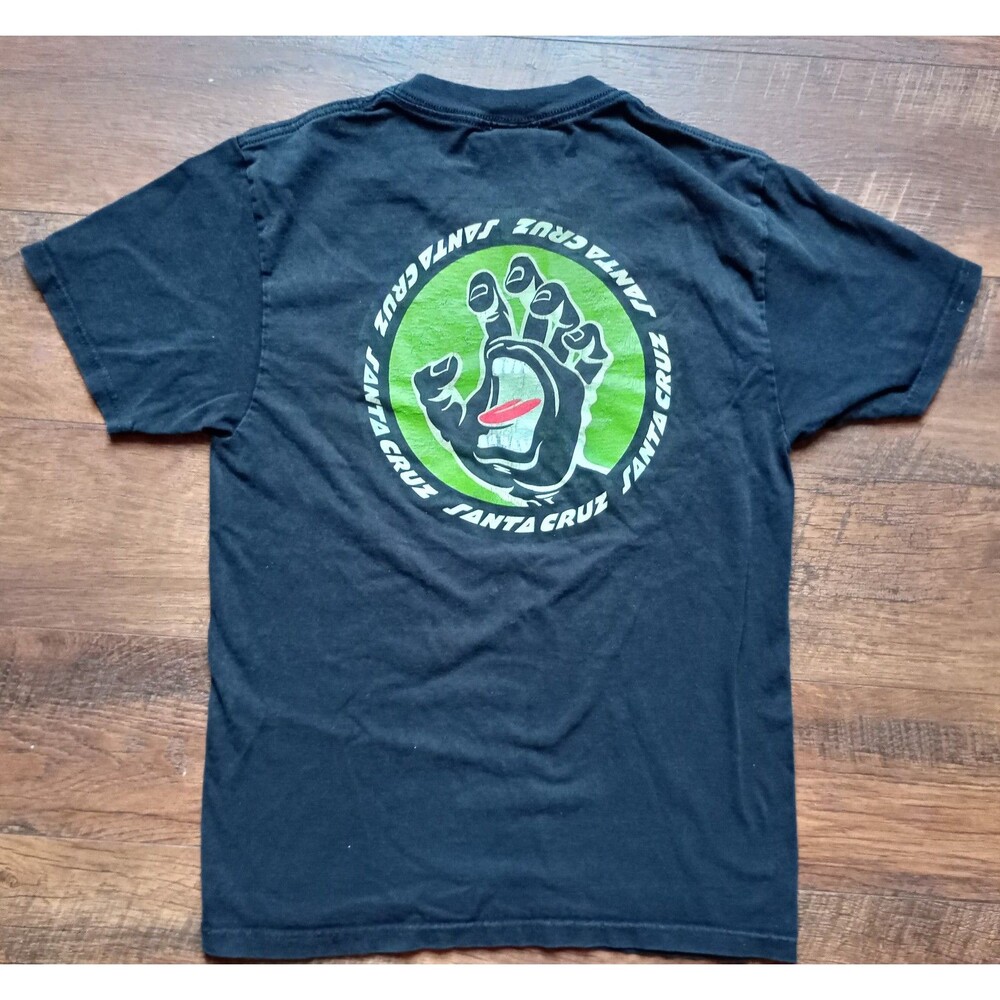 The original Santa Cruz Tee Shirt Size Small Black